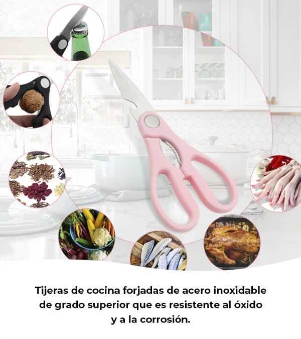Tijeras de cocina multifuncionales - Image 3