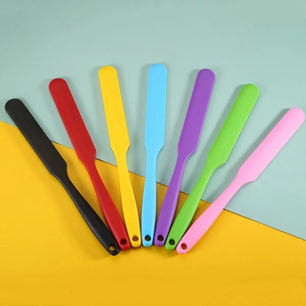 Espátula de silicona para untar