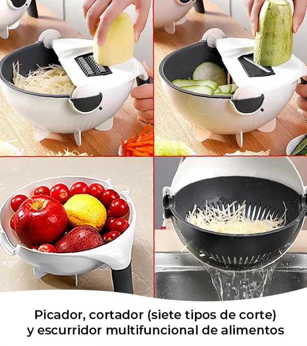 Picadora 9 en 1 con Colador - Image 2