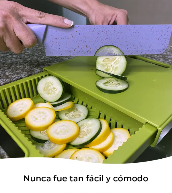Tabla de cortar, colador y bandeja de alimentos - Image 3