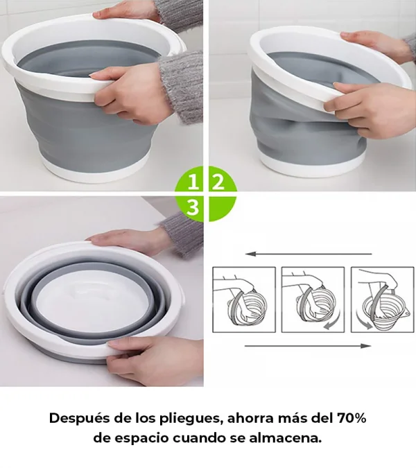 Balde plegable multiuso - Imagen 5