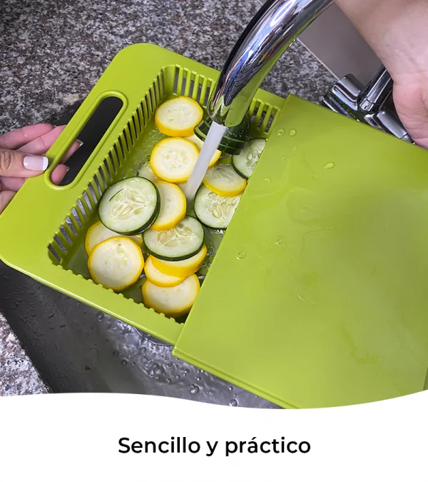 Tabla de cortar, colador y bandeja de alimentos - Image 5