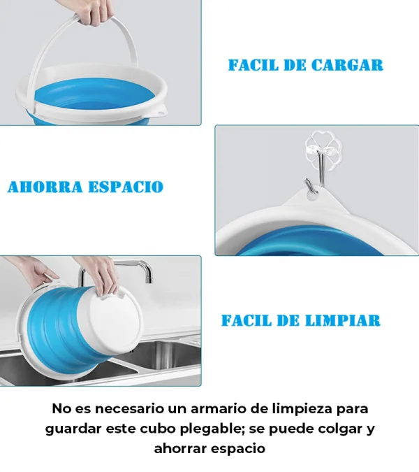 Balde plegable multiuso - Imagen 7