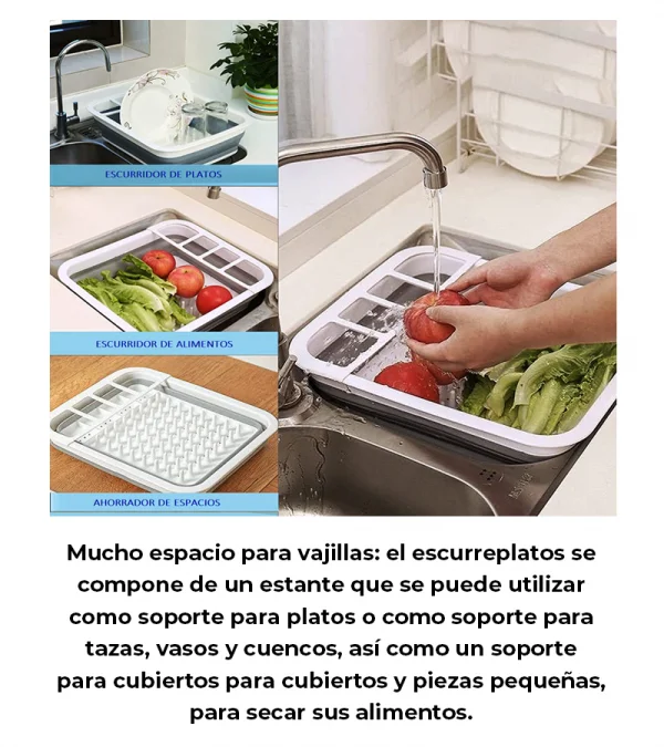 Escurridor de platos plegable - Image 2