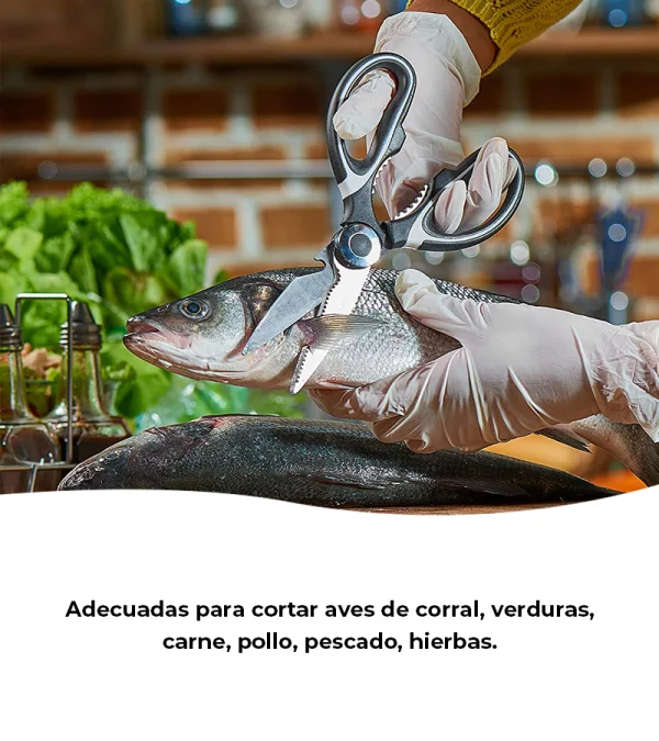 Tijeras de cocina multifuncionales - Image 9