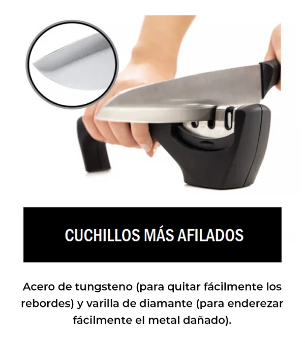 Afilador de cuchillos con 3 ranuras - Image 8